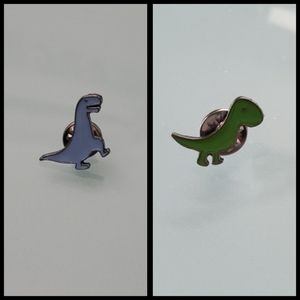 2 New CUTE Dinosaur Pins 🦕